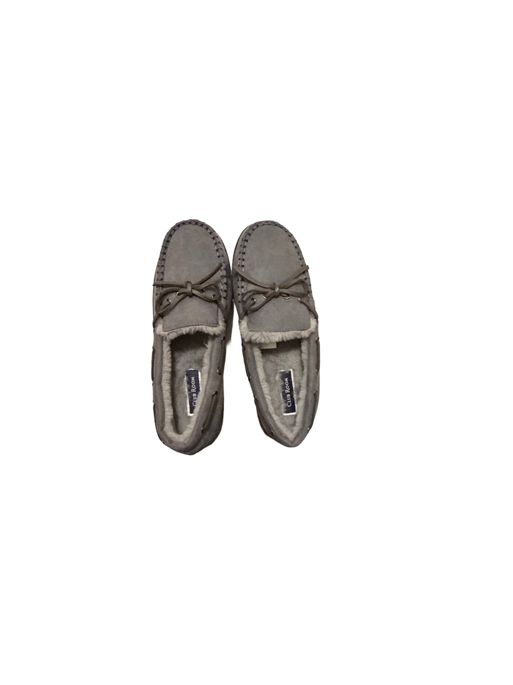 Club Room Gray Men's Moccasin Slip-On Loafers